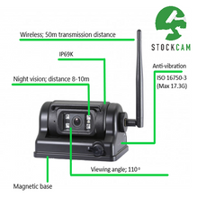 Load image into Gallery viewer, WiFi Battery Powered Magnetic Camera
